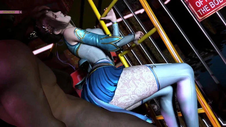 X Hentai: Beauty Chick with Big Boobs - 3D Animation Hentai