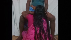 Desi Sathiya: 泰米尔德西家庭主妇热口交村自制