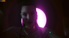 LewdArcade: Wanita cantik dalam Cyberpunk 2077 Adegan seks Brittary Hayes [18+] Mod Seks...