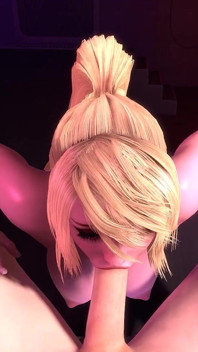 Samus吮吸好鸡巴 |Metroid Porn Parody