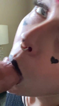 Close-up Asmr Long Tongue Blowjob