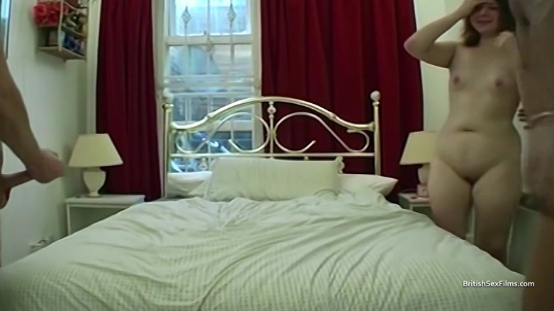 British Sex Films: Lelaki hitam dan putih menembusi berganda awek gebu