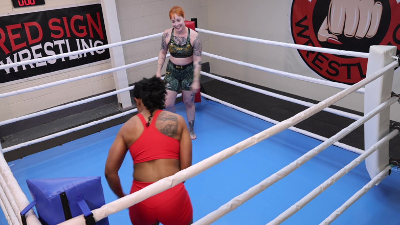 Red Sign Wrestling: Lola Marie Vs Mel Fire