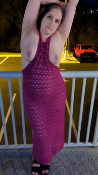 Hot Wife Showing off at the Resort!