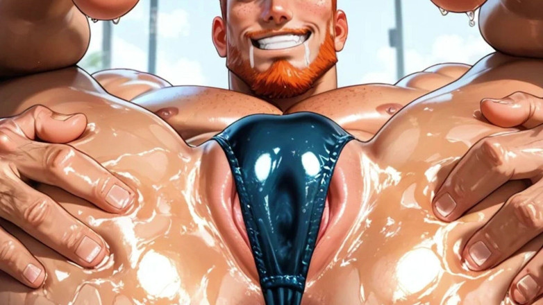 Trans-Men FTM Hentai: Ftm. Zbliżenie Na Pulchne Cipki Ociekające Kobiecą Spermą Na Twarzy.!....