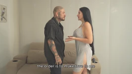 Horny MILF Fucks Her Bodyguard Because Her Husband Stands Her up