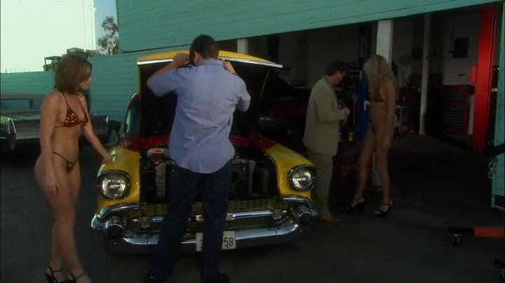 Tight little babes: Young blonde car wash ladies got fucked hard in their...