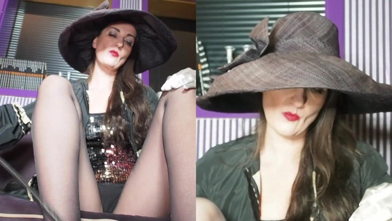 Lady Victoria Valente: Splitscreen: Extremely horny cock with insane orgasm.