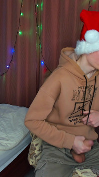 College Twink Strokes Huge Dick After Long Day