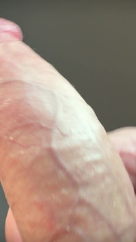 Big White Penis Squirts in Closeup