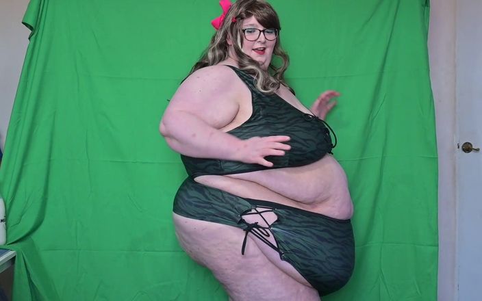 SSBBW Lady Brads: Nsfw dải béo trong bộ bikini