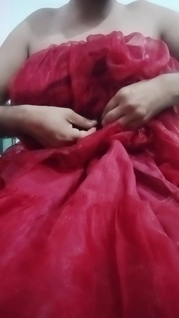 Gaurisissy: Indiana gay crossdresser gaurisissy real xxx sexo caseiro em Lehenga...