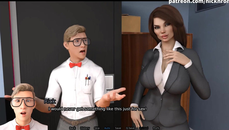Visual Novels: SexBot 3 - vardi men chodne laayak mammi dvara chooma gaya bevkooph