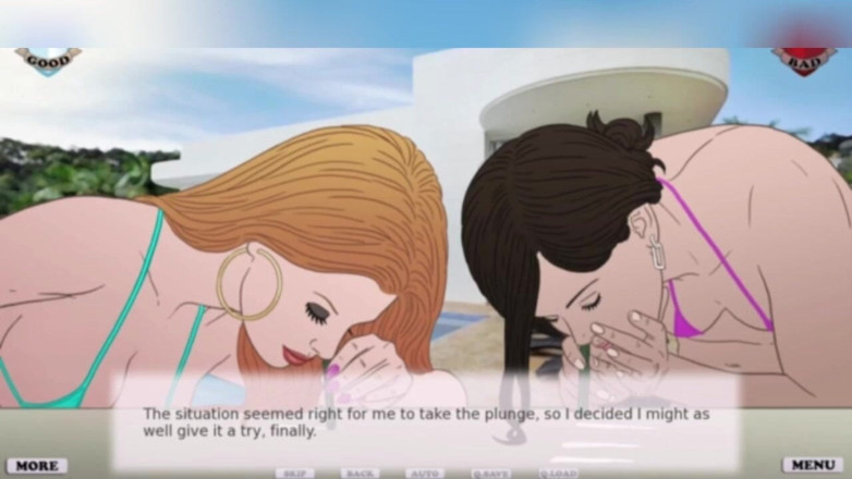 3DXXXTEEN2 Cartoon: アシュリーのボーイフレンドの共有経験。3Dポルノ漫画セックス