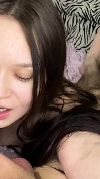 Blowjob Instructions for Stepsister From Stepbrother Were Extremely Successful
