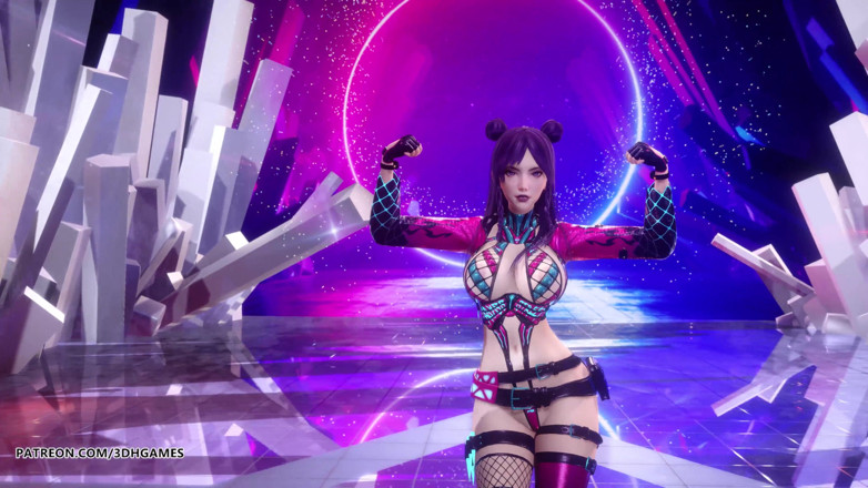 3D-Hentai Games: [MMD] (G)I-DLE - Dans fierbinte tomboy de striptease Ahri Akali Evelynn Kaisa...