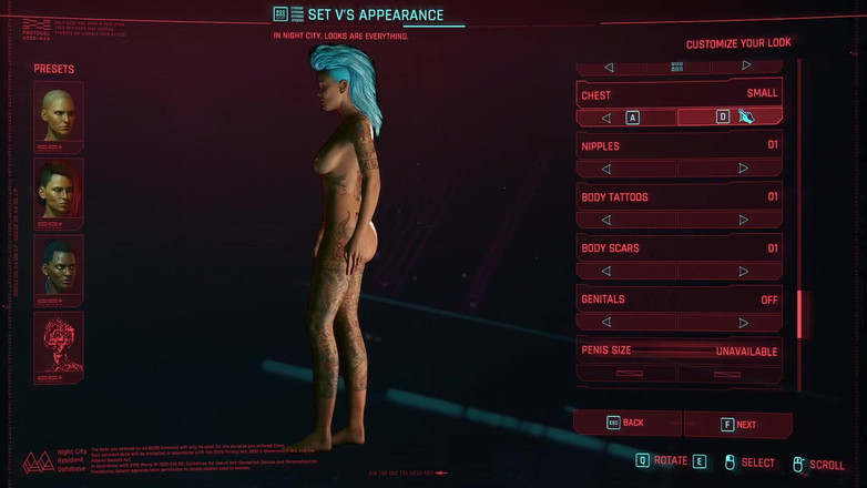 LewdArcade: Cyberpunk 2077 나이트 시티 게임 플레이 [01부] 누드 모드 설치 사이버펑크 게임 플레이