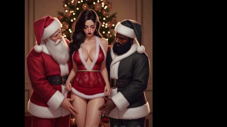 Porngame201: Une femme mariée défie à Noël 2
