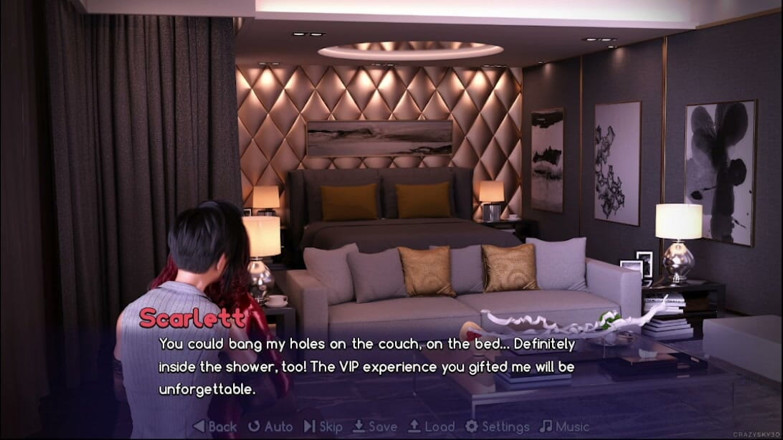 Amaran Futas: スカイリゾート ゲームプレイ パート8 - 性的な衝動 彼女を手に入れ、トランス セレナがスカーレットをマスターベーション