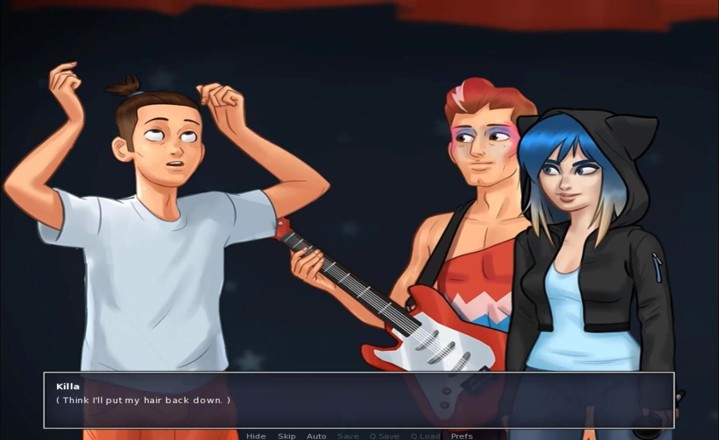 Hentai World: Letní sága - Slečna Dewittová mi kouří péro.