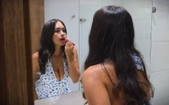 Amatör Caro ilk videosunu çekiyor