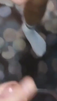 Garoto alemão gostoso está brincando no espelho