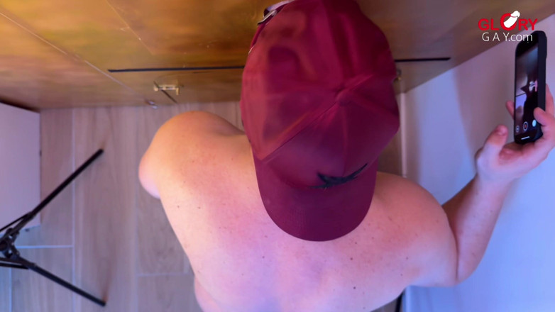 GLORYHOLEGAYS: Horny Stiff Daddy Cock at the Gloryhole - I Cum All...