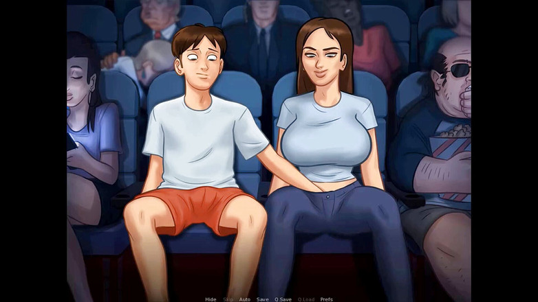 Cartoon Play: Summertime saga teil 80 - spaß im kino haben