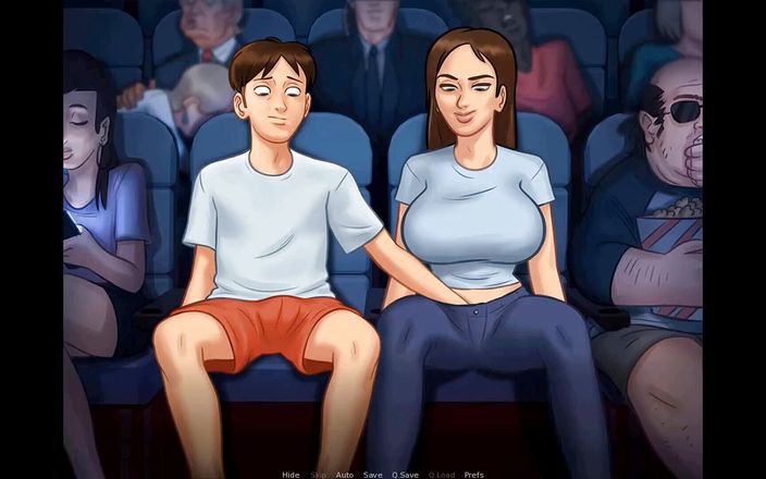 Cartoon Play: Kisah musim panas bagian 80 - bersenang-senang di bioskop