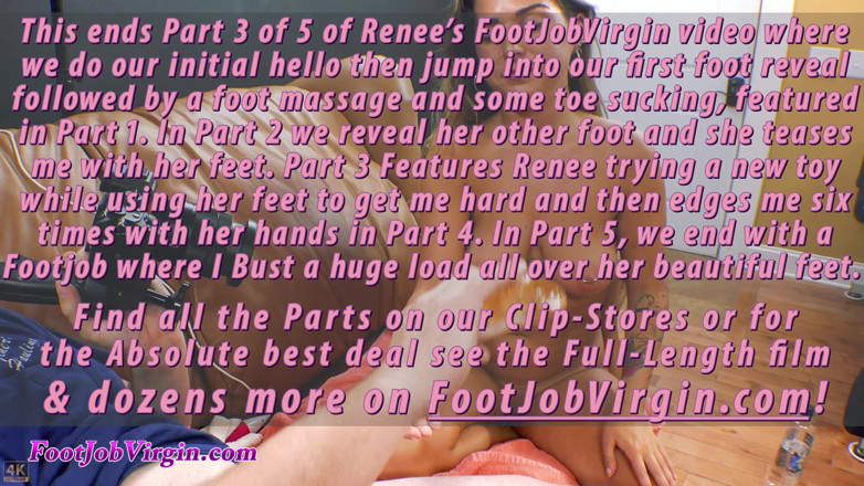 FootJobVirgin: パート3/5セクシーなラティーナ足崇拝女性のオナニーとコックいじめ