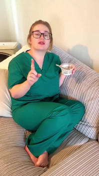 Stepmommy Nurse Gives Stepson a Footjob