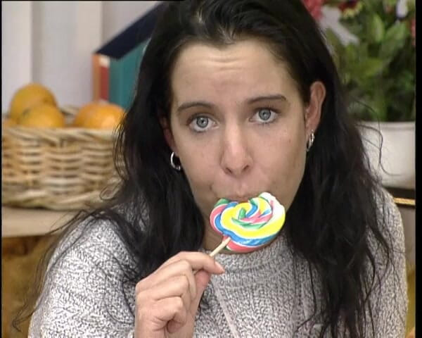 YOUR FIRST PORN: Shy Anja with Lollipops Soft Clip