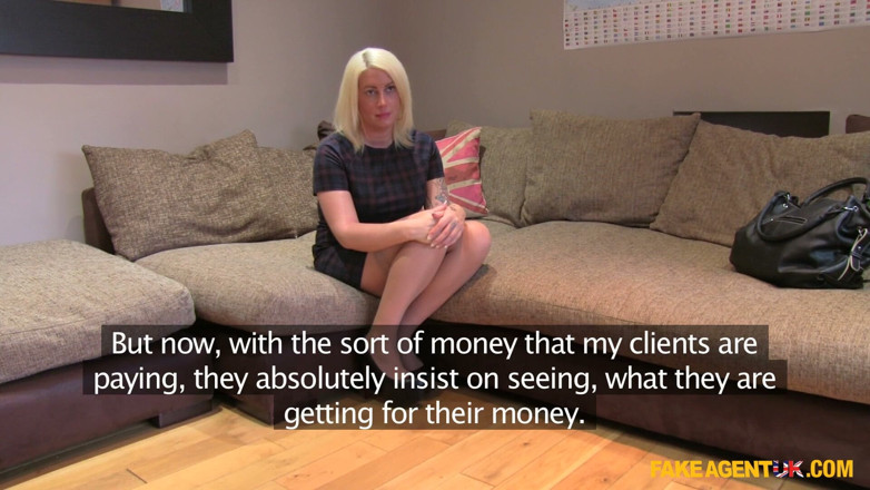 Fake Agent UK: Fake Agent UK - Tattooed Krystal Niles Gets Pussy Fingering, Tittyfuck...