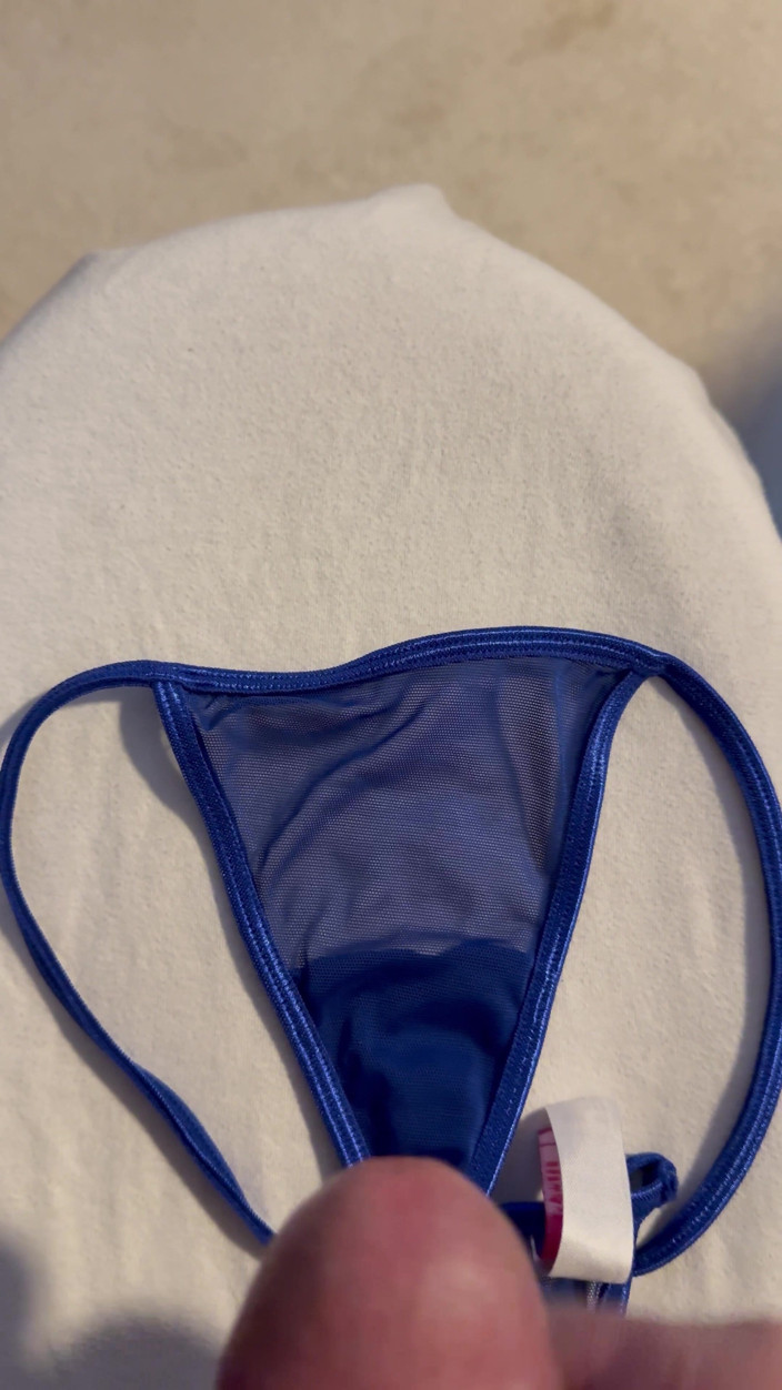CumDaily: Cum on Wife’s Panties 21