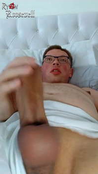 Laid-back Edging My Ringed up Cock and Bouncing My Balls