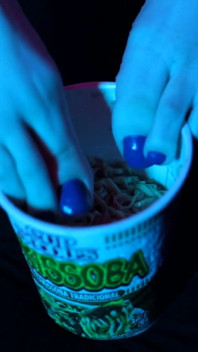 Sexy Feet Crushing Cup Noodles