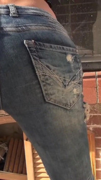 Jeans Piss Orgasm! When the Bladder Is Full to the Brim!