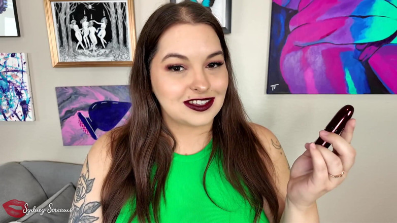 Sydney screams fetish: Testování mé rtěnky na vás - Sydney Screams zkouší 8 odstínů rtěnek,...