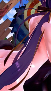 Genshin Impact - Genshin Girls in Hilichurl Beach Camp - Rough Sex - 3D Hentai Animations