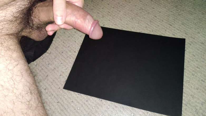 Curved One: Trevlig närbild cumshot