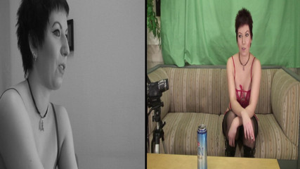 Radical: Finnish short-haired brunette and big cock