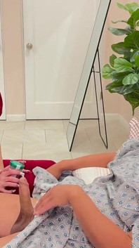 Trans Nurse Ria Bentley Fucks Sperm Sample Out of Patient