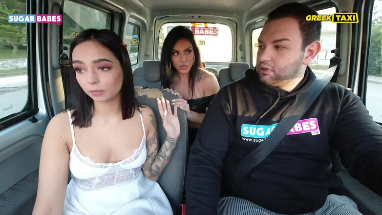 SugarBabesTV: Greek taxi: Sofia Pavlidi Double Tariff