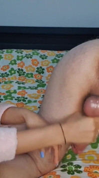 Inserción anal extrema de juguete. Follando duro el culo de mi hombre con un enorme tapón trasero de 50 cm
