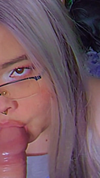 Blowjob Practice with My Big Realistic Dildo