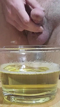 My Sperm in My Piss