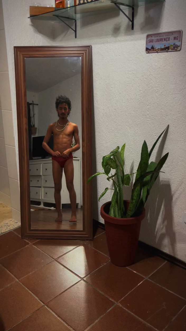 The Vicious Gabe: Showing off Naked in Front of My Friend