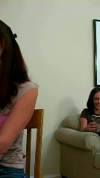 College Girl Tina Spanked