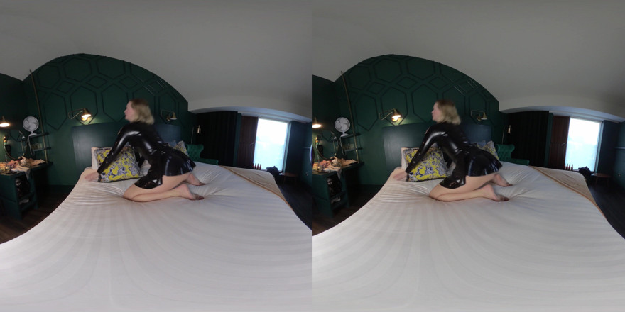 BlondeHexe VR: Lamer mi culo