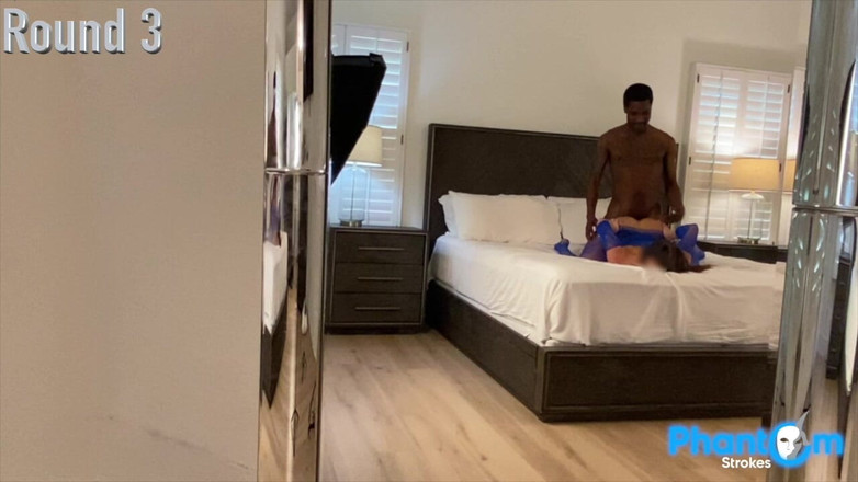 Phantom Strokes Room: Hotwife cali k 用幻影抽打 3 轮